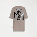 TUCKER T - SHIRT OVERSIZED MEN TAUPE GRAY - Monastery | Tienda Oficial Colombia