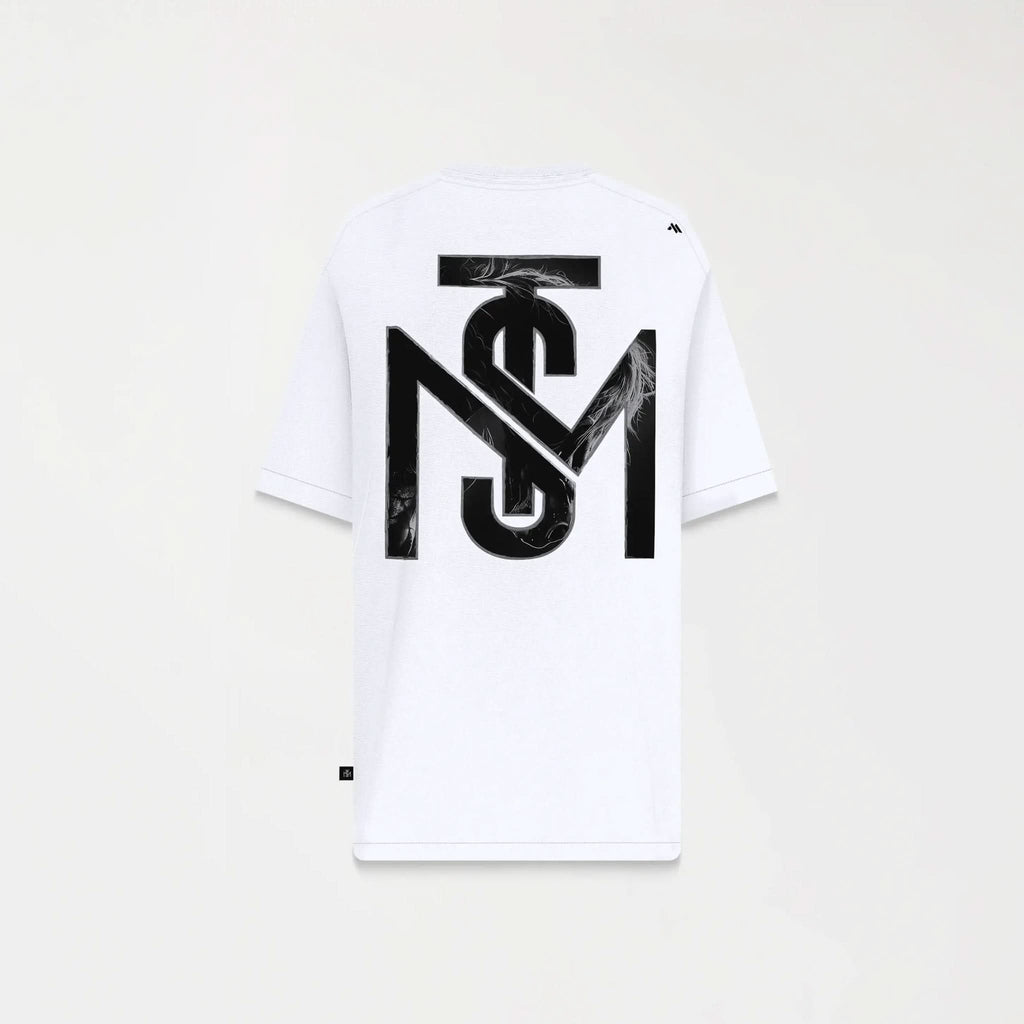 TUCKER T - SHIRT OVERSIZED MEN WHITE - Monastery | Tienda Oficial Colombia