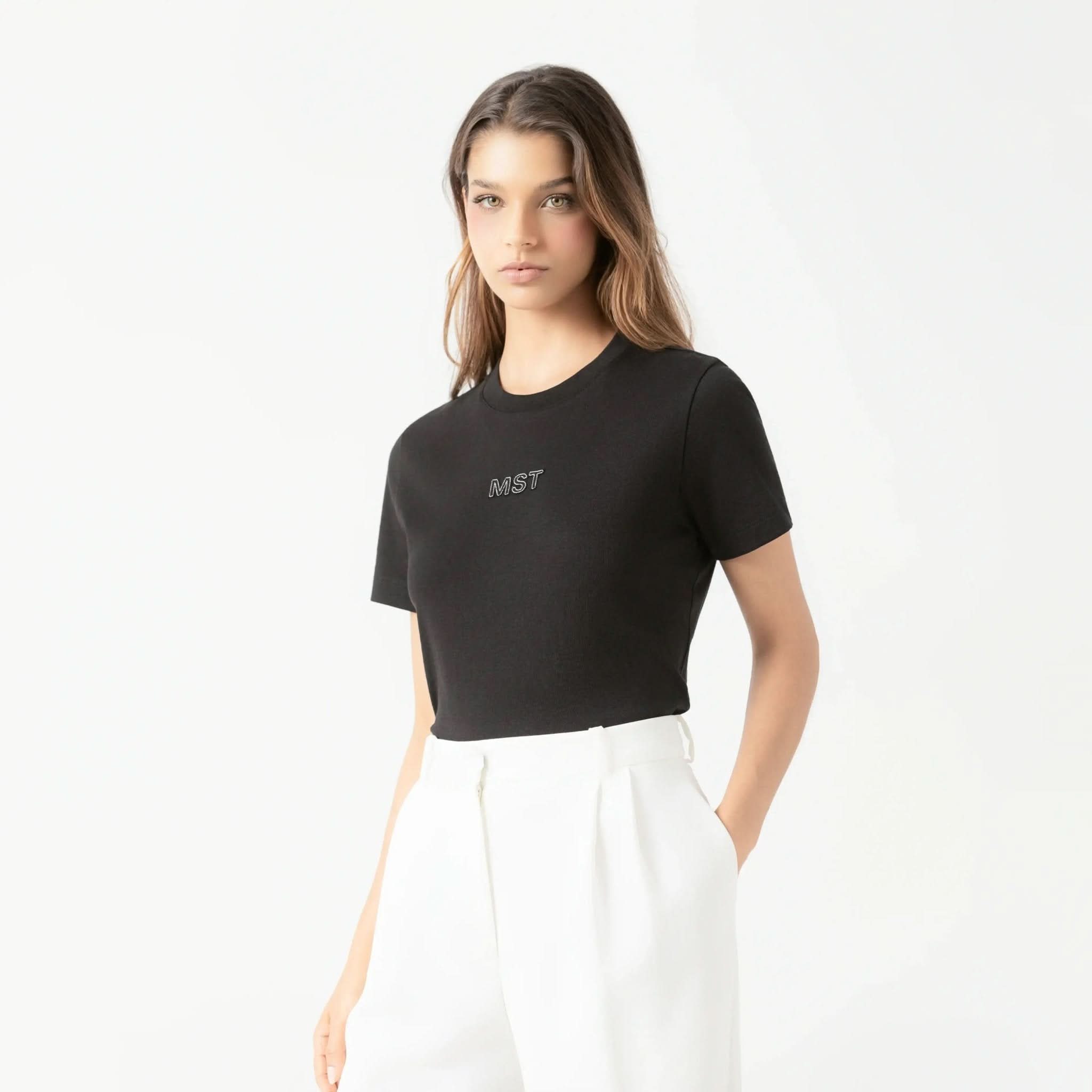 TYYRA T - SHIRT WOMEN BLACK - Monastery | Tienda Oficial Colombia