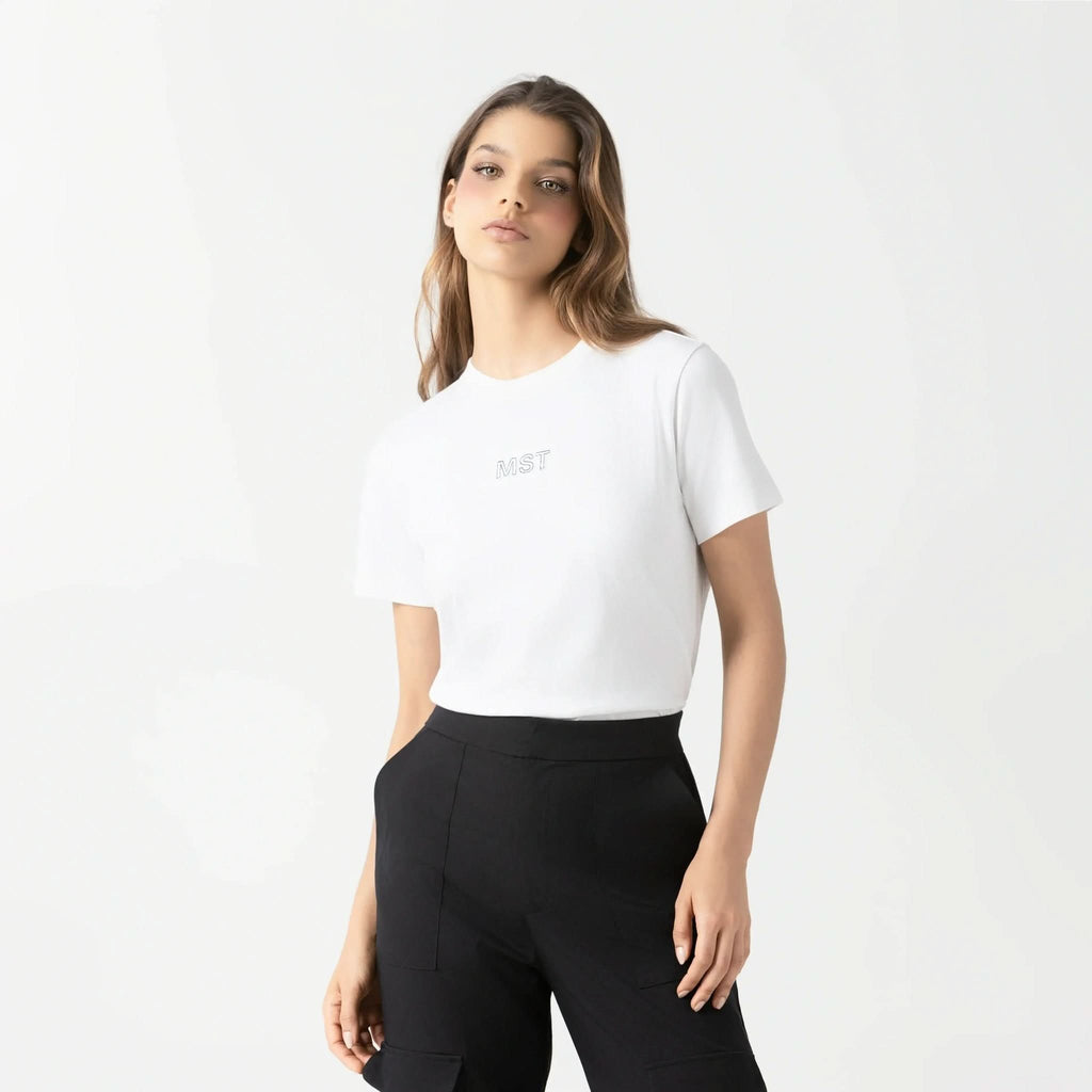 TYYRA T - SHIRT WOMEN WHITE - Monastery | Tienda Oficial Colombia