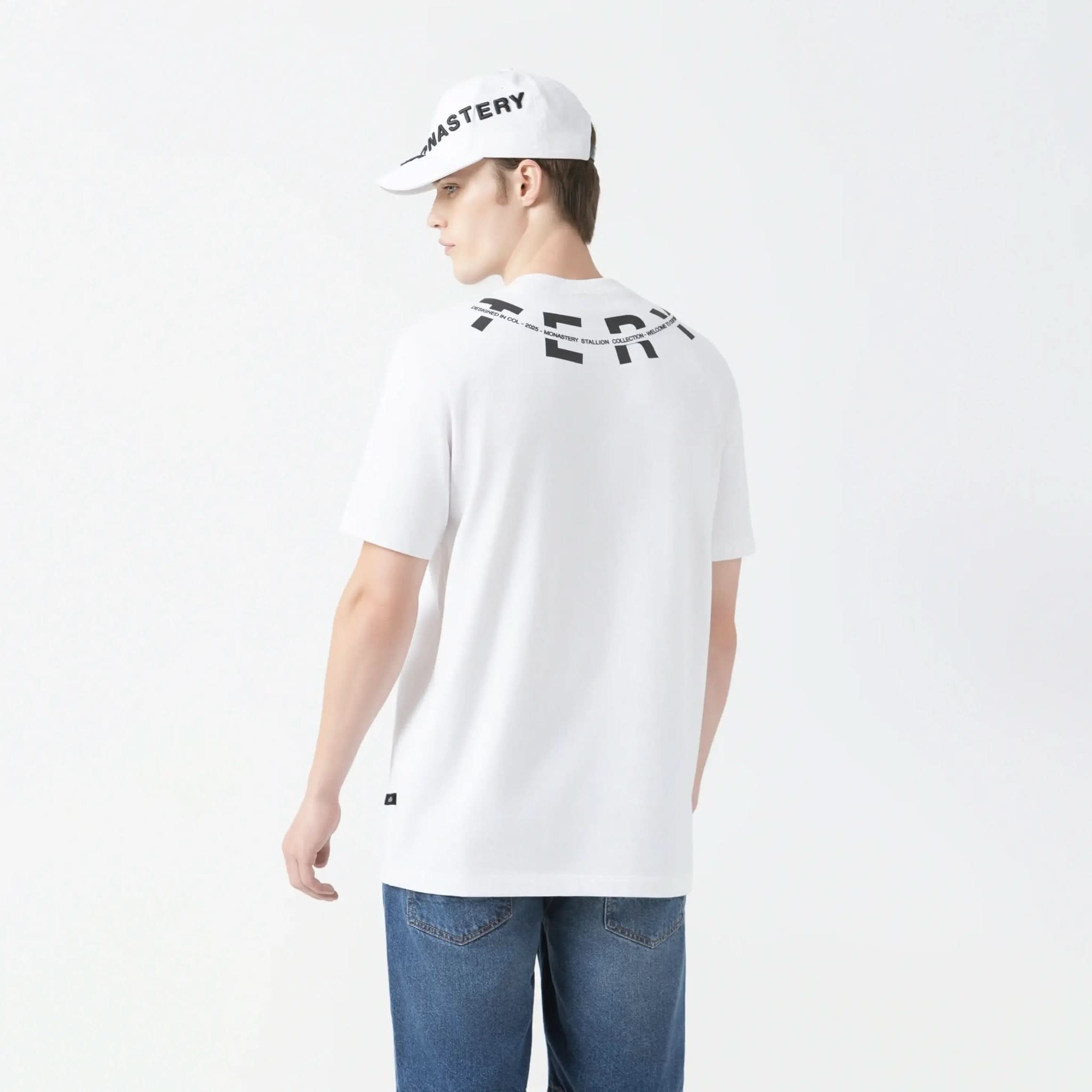 UTAH T - SHIRT MEN WHITE - Monastery | Tienda Oficial Colombia