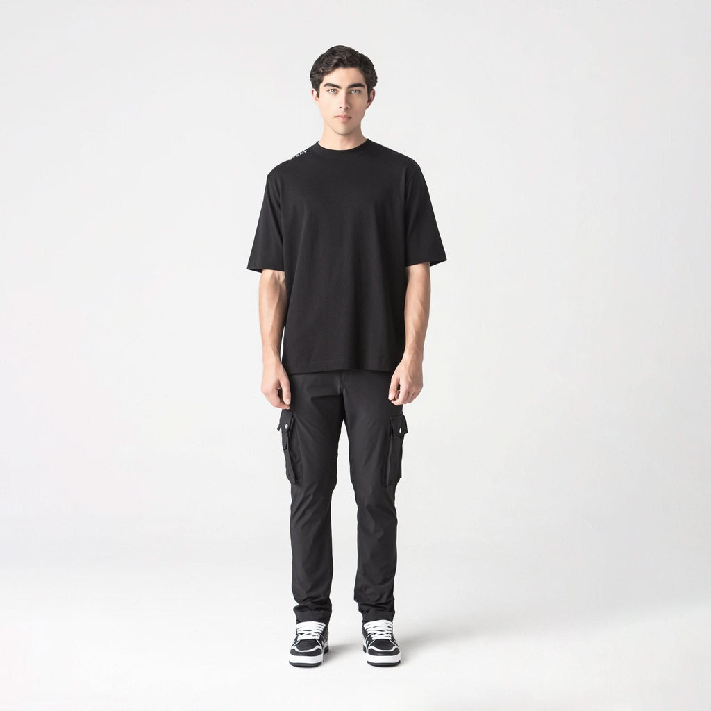 VENERATUS T - SHIRT OVERSIZED MEN BLACK - Monastery | Tienda Oficial Colombia