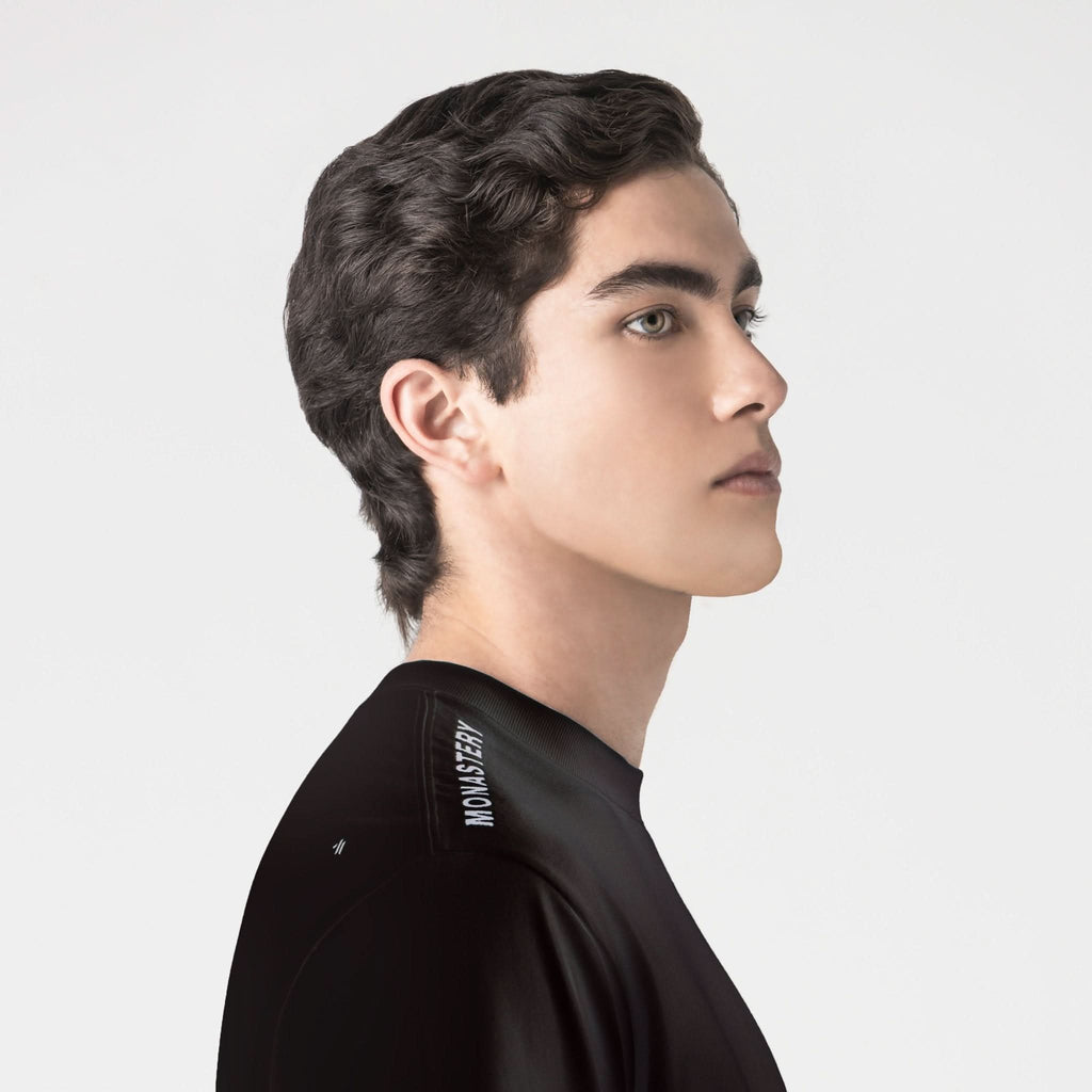 VENERATUS T - SHIRT OVERSIZED MEN BLACK - Monastery | Tienda Oficial Colombia