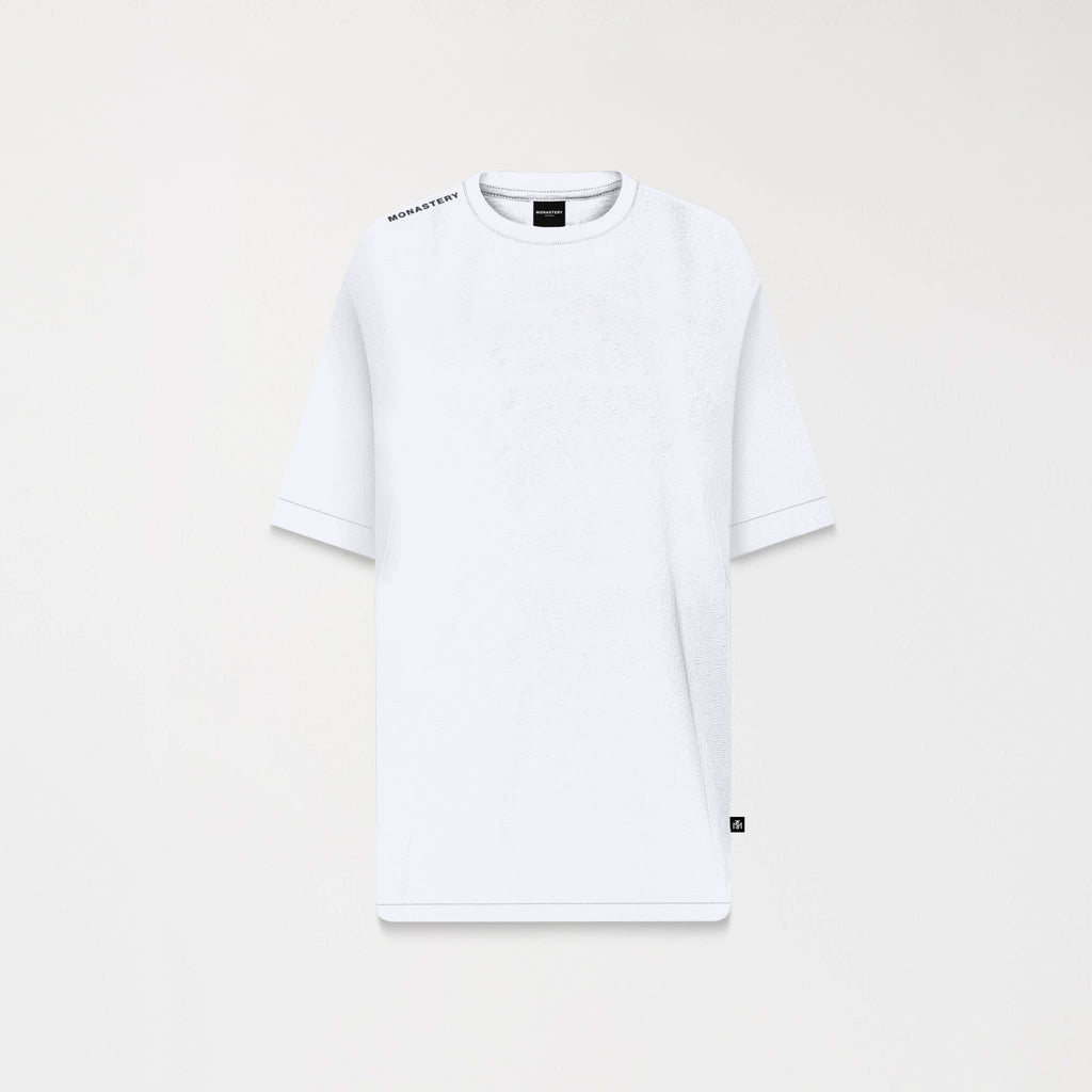 VENERATUS T - SHIRT OVERSIZED MEN WHITE - Monastery | Tienda Oficial Colombia