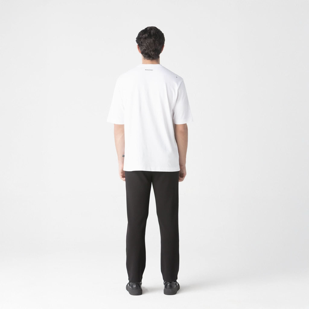VENERATUS T - SHIRT OVERSIZED MEN WHITE - Monastery | Tienda Oficial Colombia