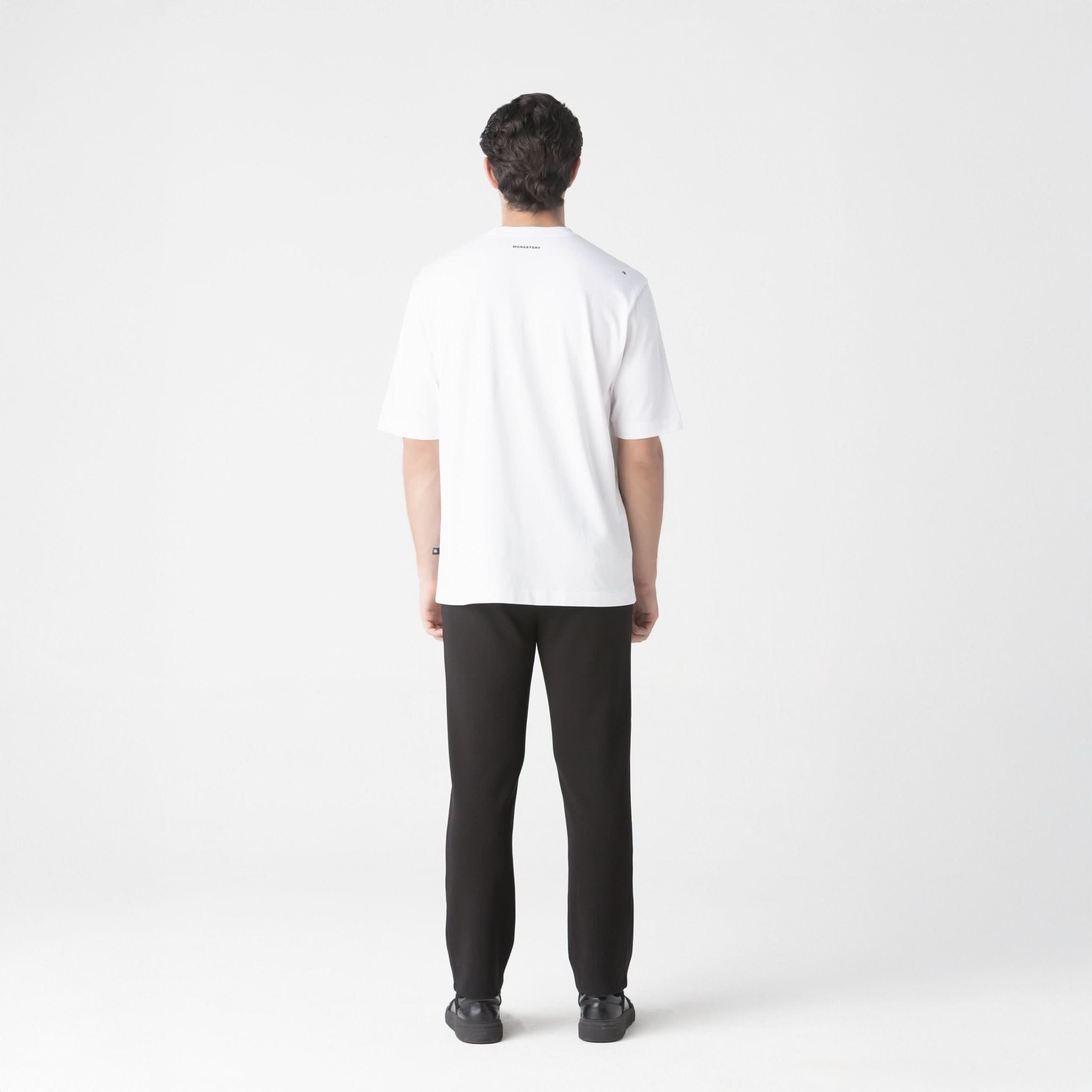VENERATUS T - SHIRT OVERSIZED MEN WHITE - Monastery | Tienda Oficial Colombia