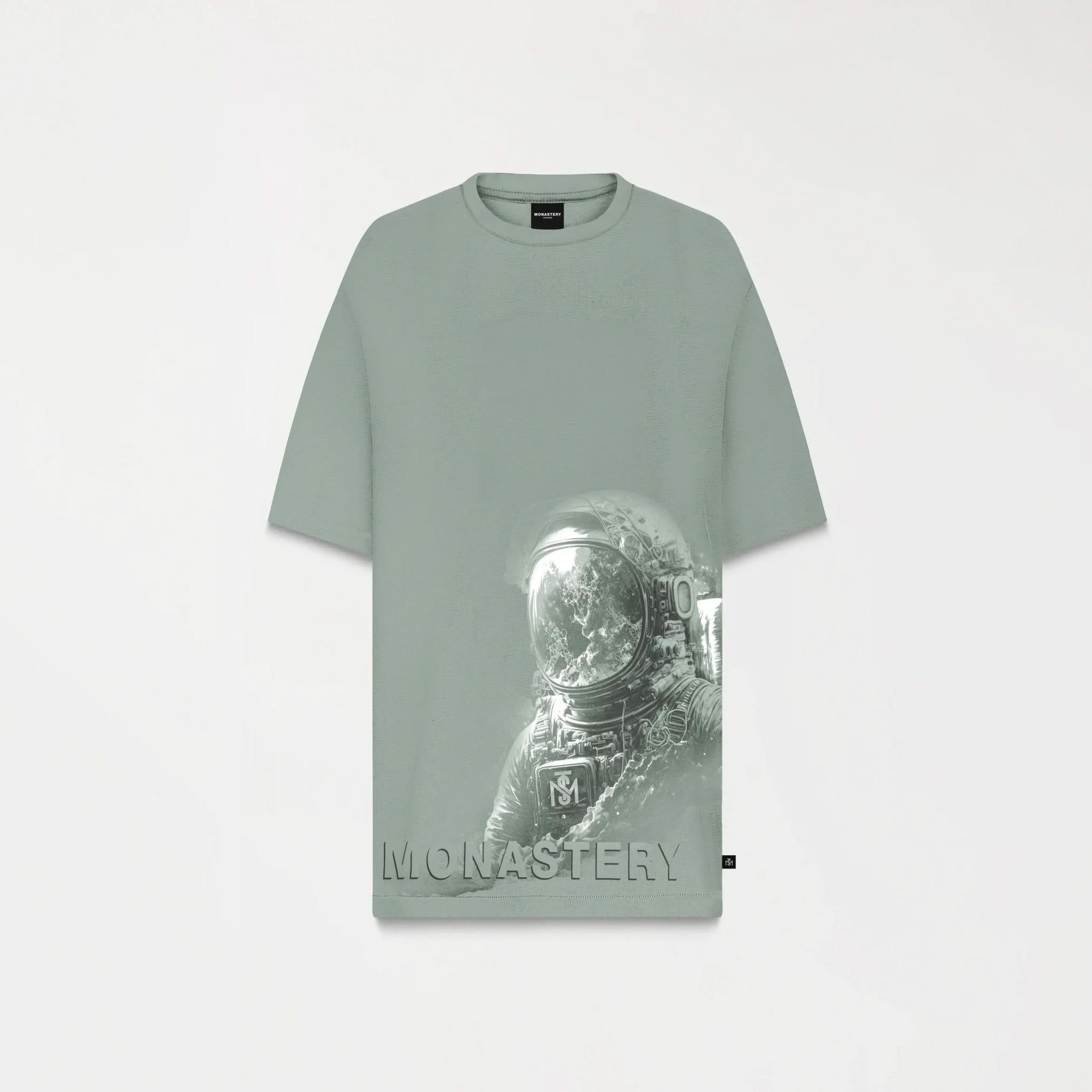 VENTURE T - SHIRT OVERSIZED MEN ICEBERG GREEN - Monastery | Tienda Oficial Colombia