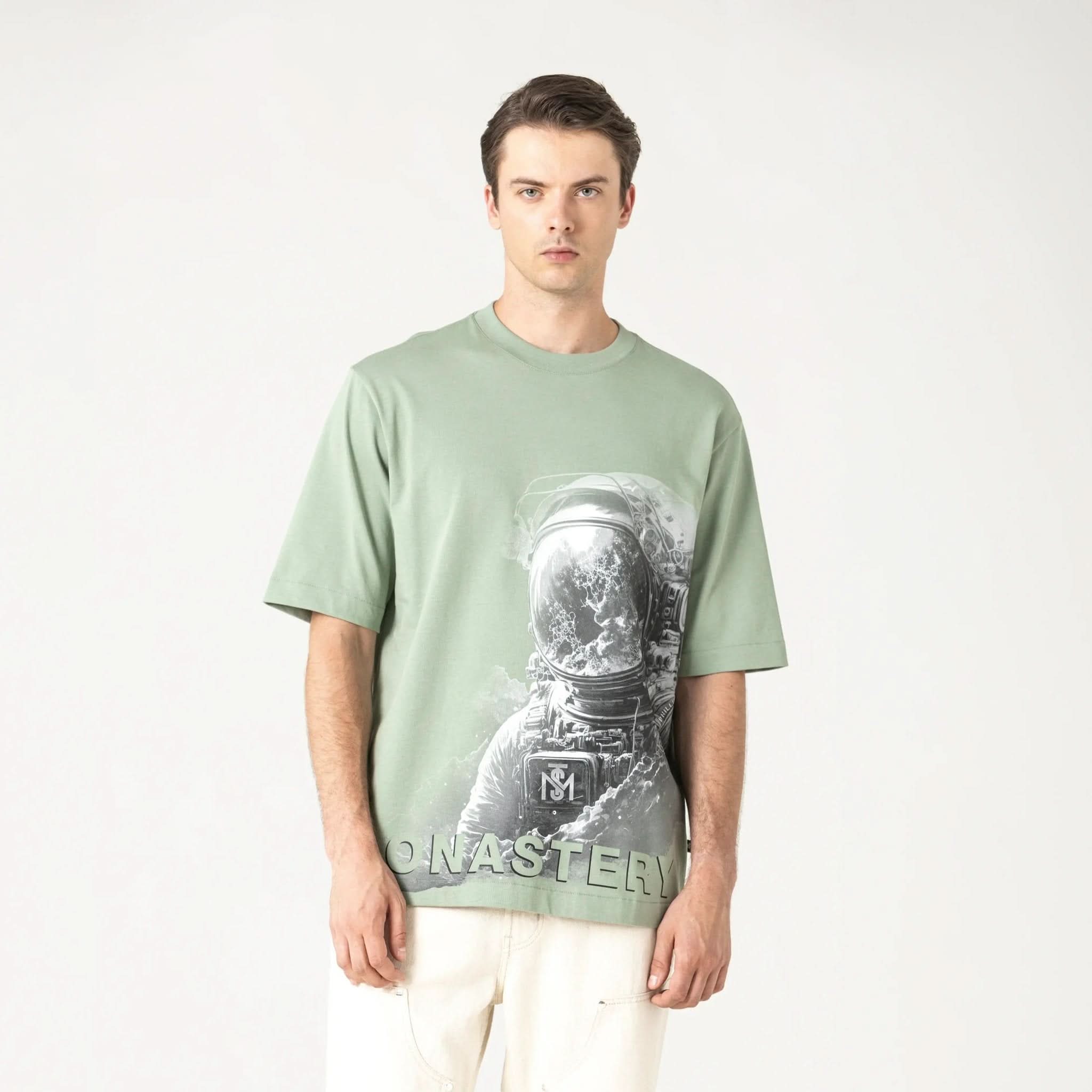 VENTURE T - SHIRT OVERSIZED MEN ICEBERG GREEN - Monastery | Tienda Oficial Colombia