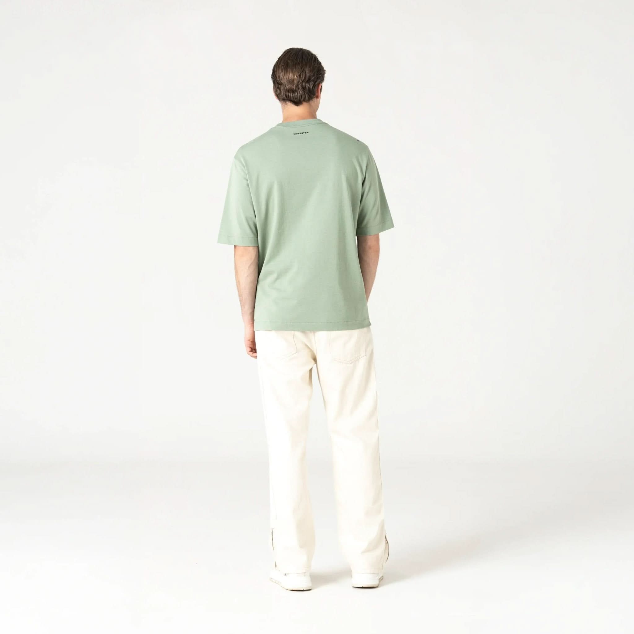 VENTURE T - SHIRT OVERSIZED MEN ICEBERG GREEN - Monastery | Tienda Oficial Colombia