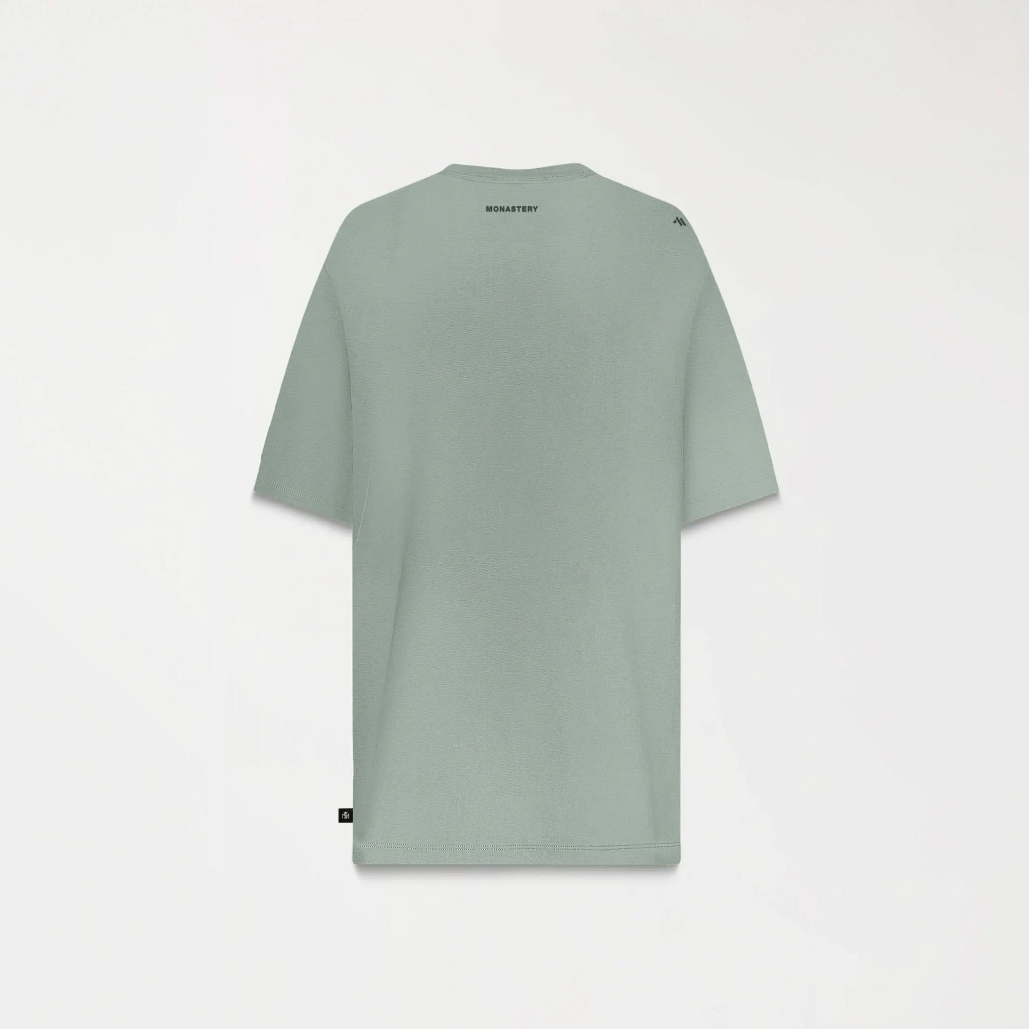 VENTURE T - SHIRT OVERSIZED MEN ICEBERG GREEN - Monastery | Tienda Oficial Colombia