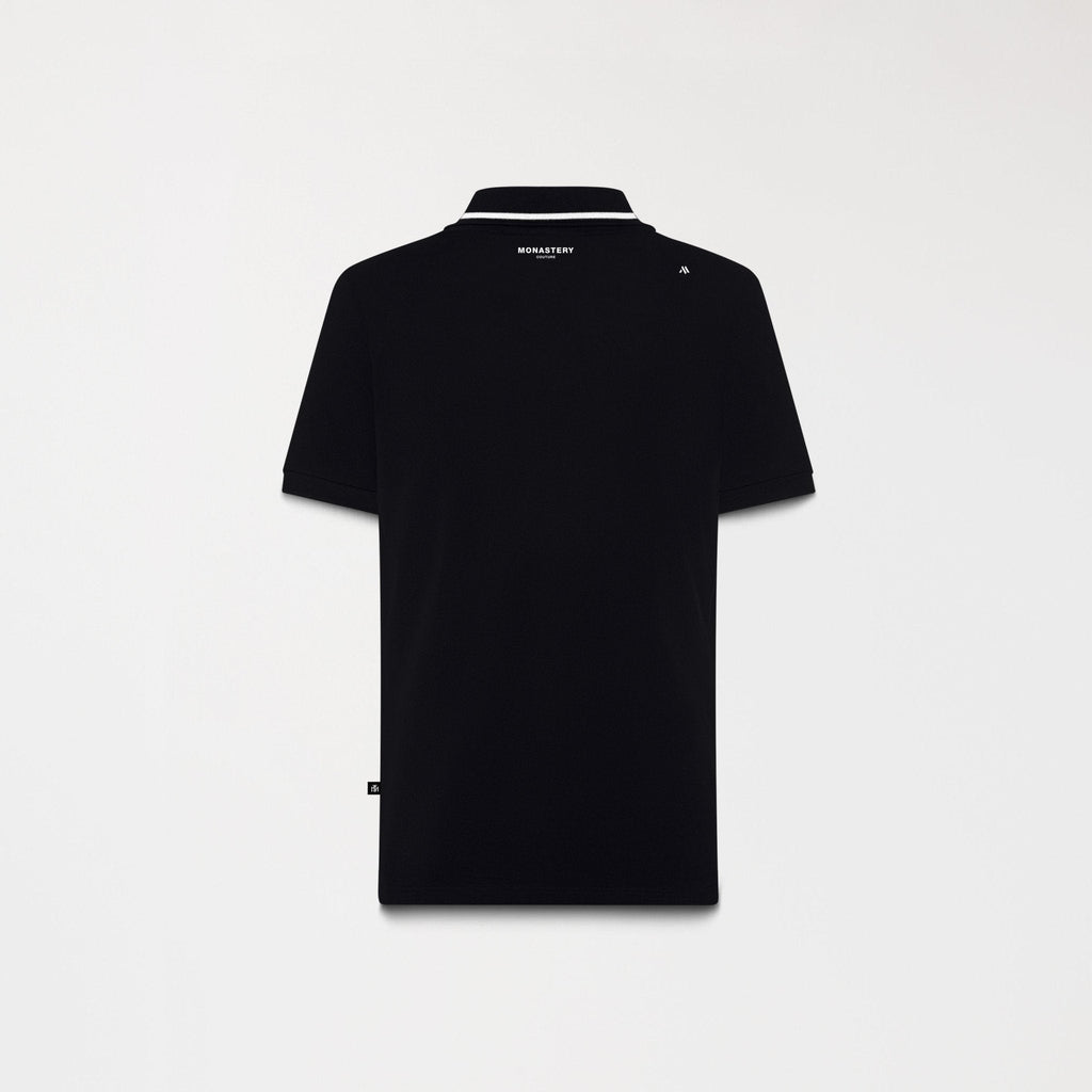VIGOR POLO MEN BLACK - Monastery | Tienda Oficial Colombia
