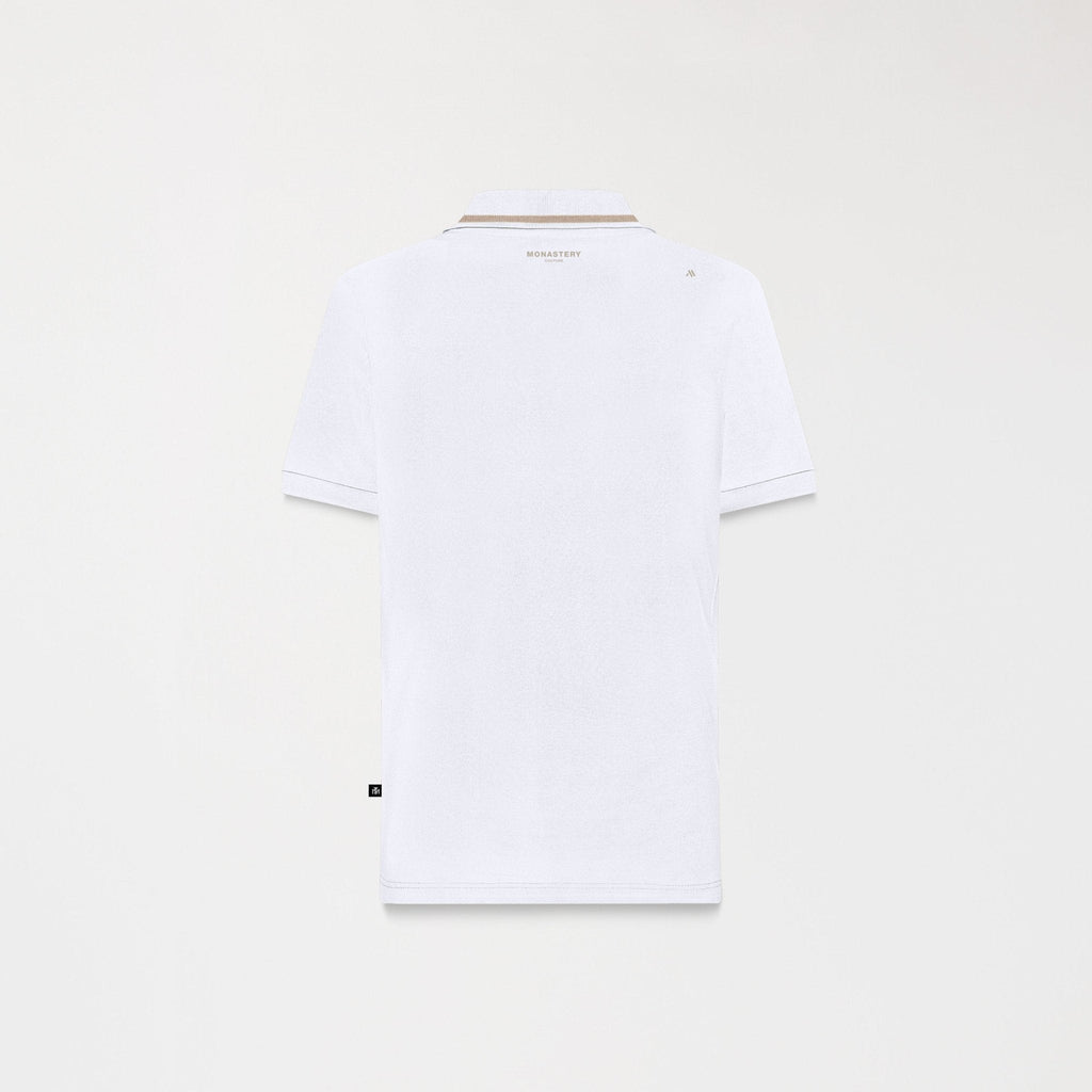 VIGOR POLO MEN WHITE - Monastery | Tienda Oficial Colombia