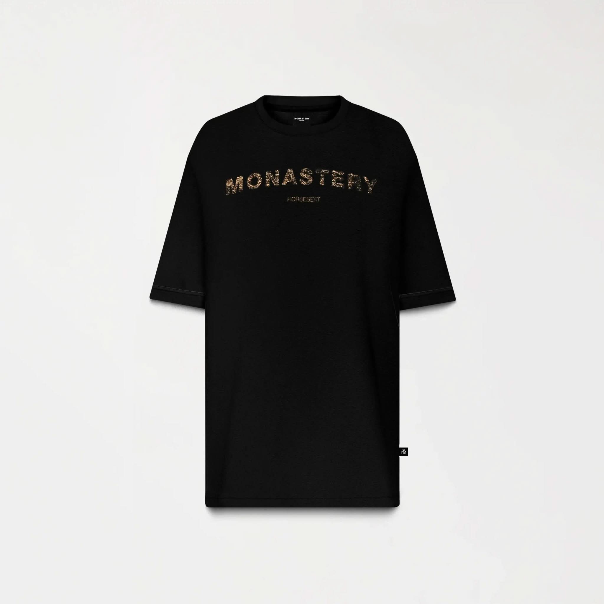 VIKRANT T - SHIRT OVERSIZED MEN BLACK - Monastery | Tienda Oficial Colombia