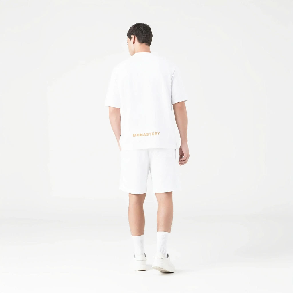 VIKRANT T - SHIRT OVERSIZED MEN WHITE - Monastery | Tienda Oficial Colombia