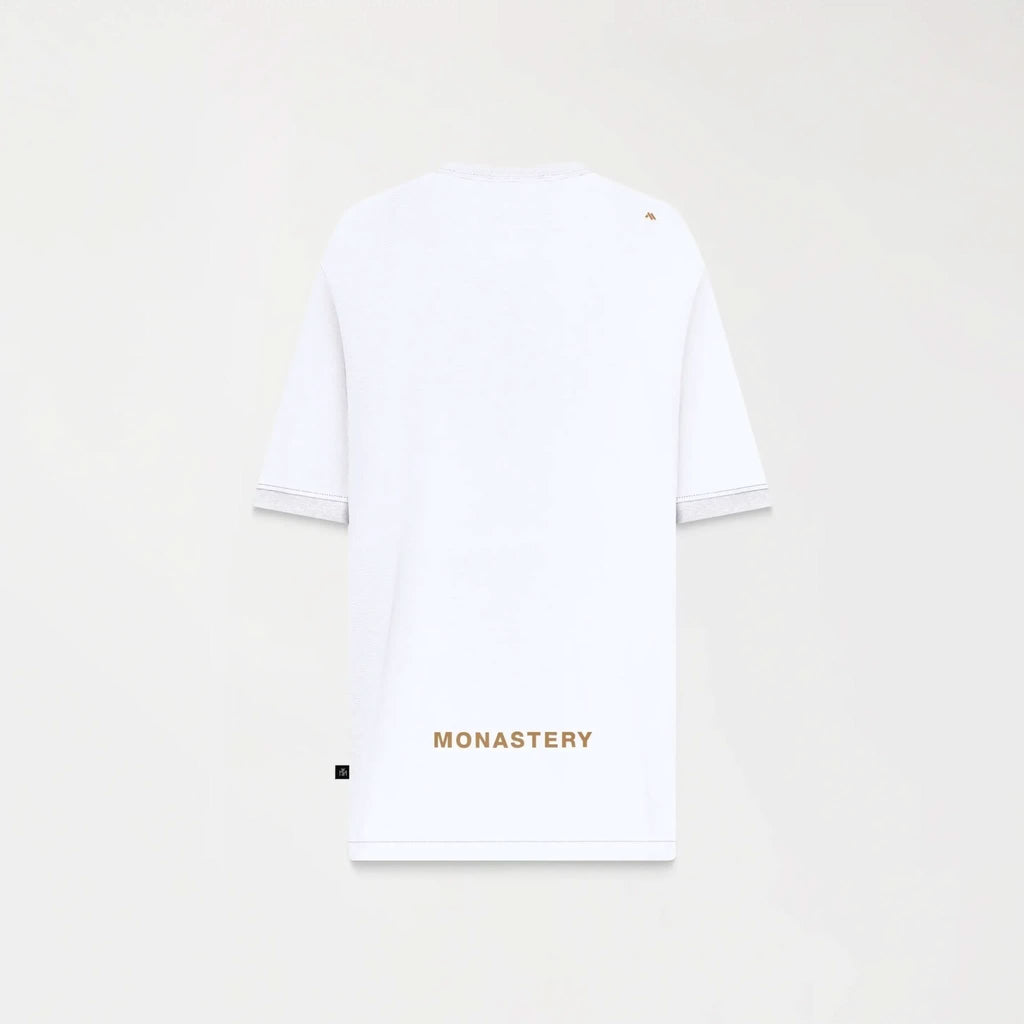 VIKRANT T - SHIRT OVERSIZED MEN WHITE - Monastery | Tienda Oficial Colombia