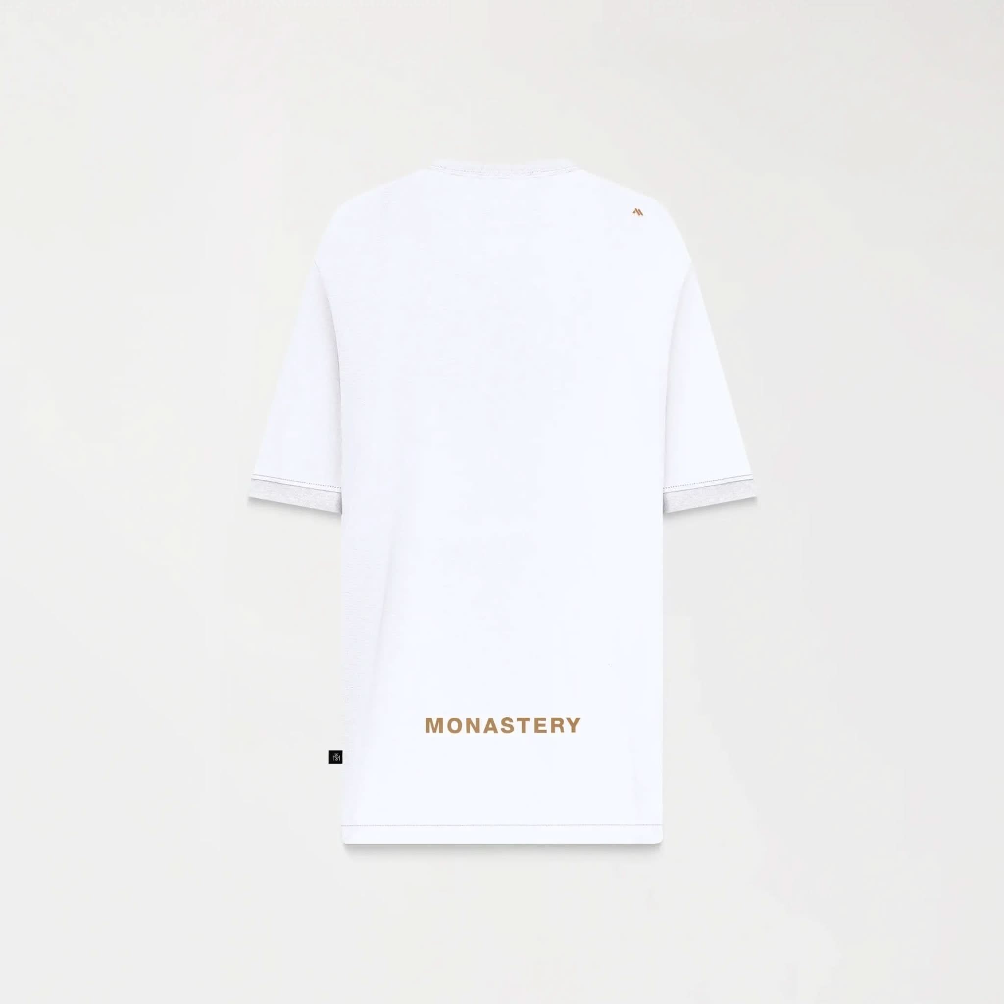 VIKRANT T - SHIRT OVERSIZED MEN WHITE - Monastery | Tienda Oficial Colombia