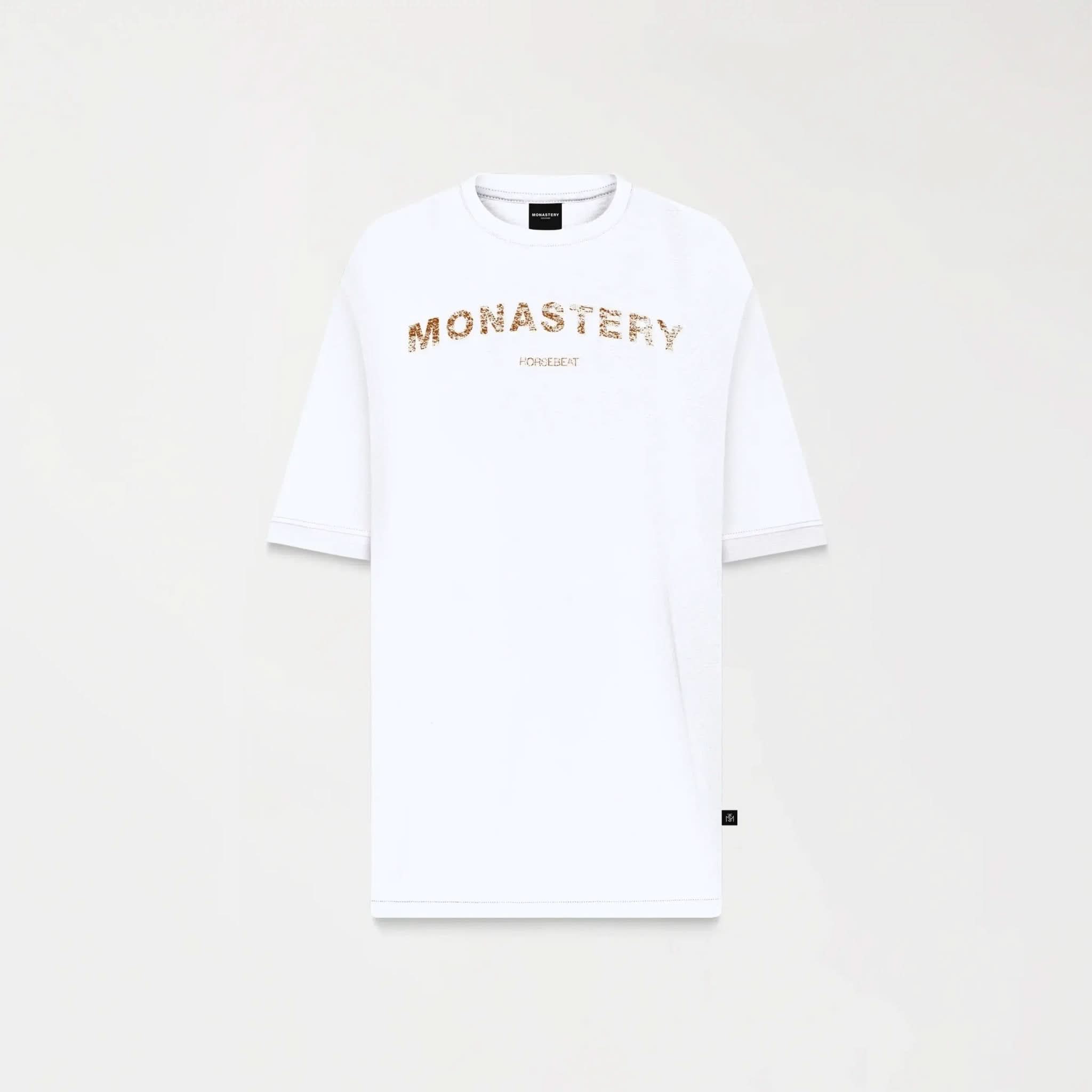 VIKRANT T - SHIRT OVERSIZED MEN WHITE - Monastery | Tienda Oficial Colombia