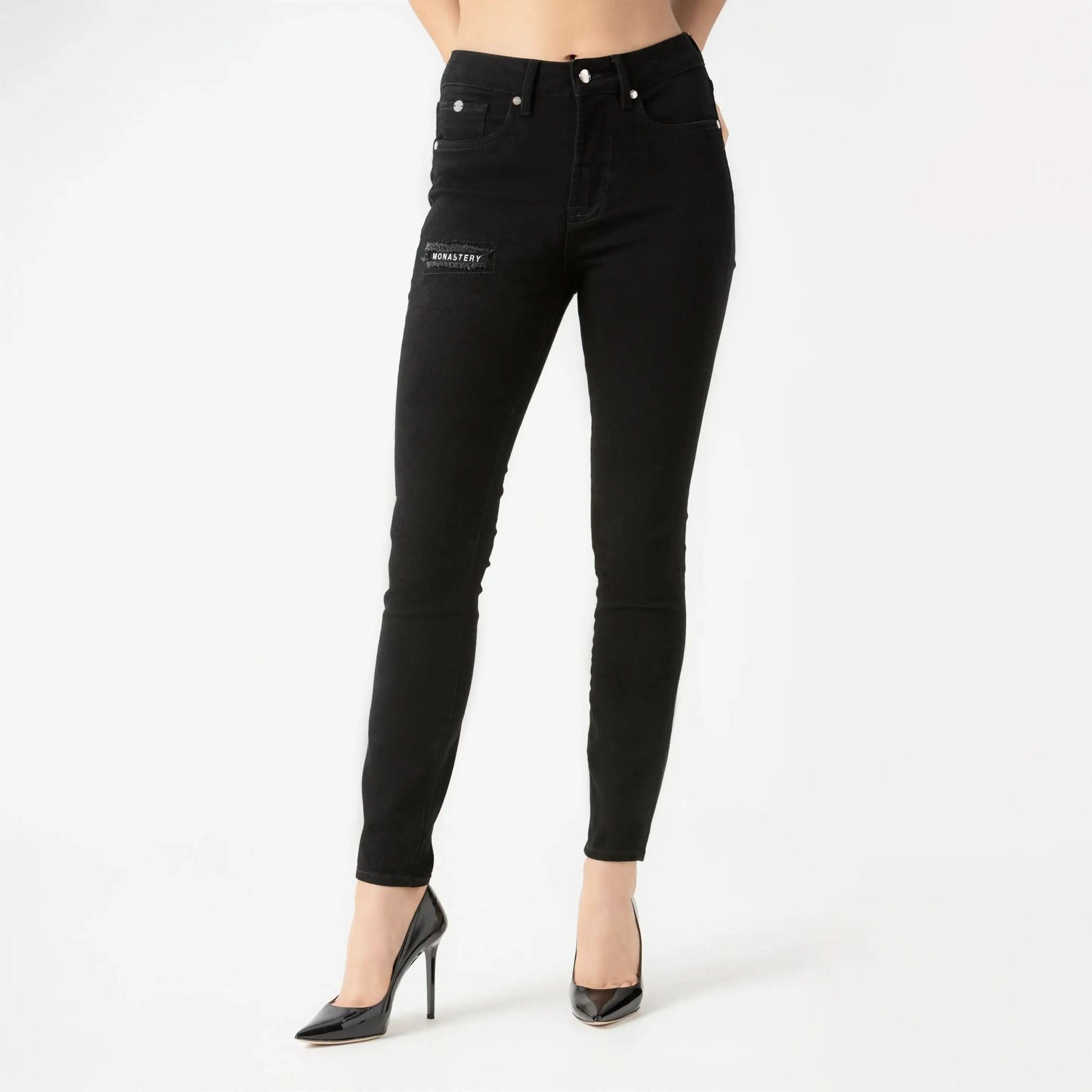 VISUS JEAN WOMEN BLACK - Monastery | Tienda Oficial Colombia