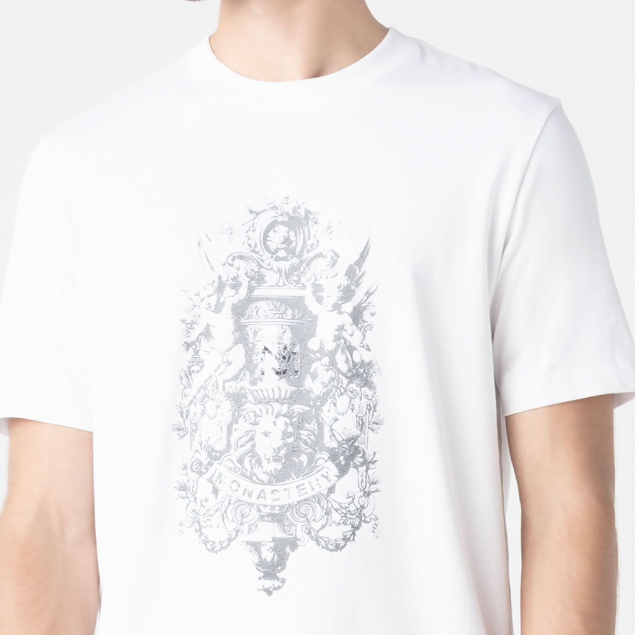 VULCANUS T - SHIRT MEN WHITE - Monastery | Tienda Oficial Colombia