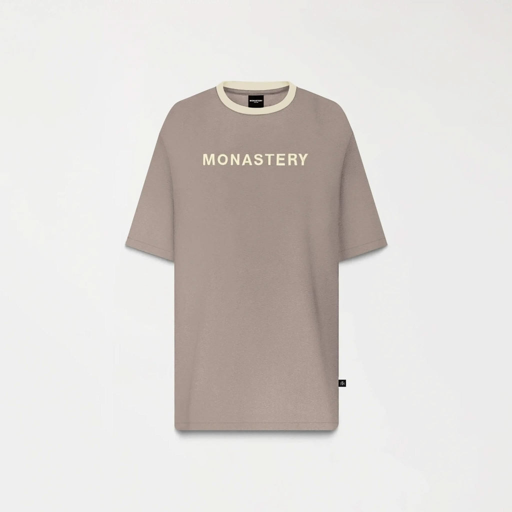 WARMBLOOD T - SHIRT OVERSIZED MEN TAUPE GRAY - Monastery | Tienda Oficial Colombia