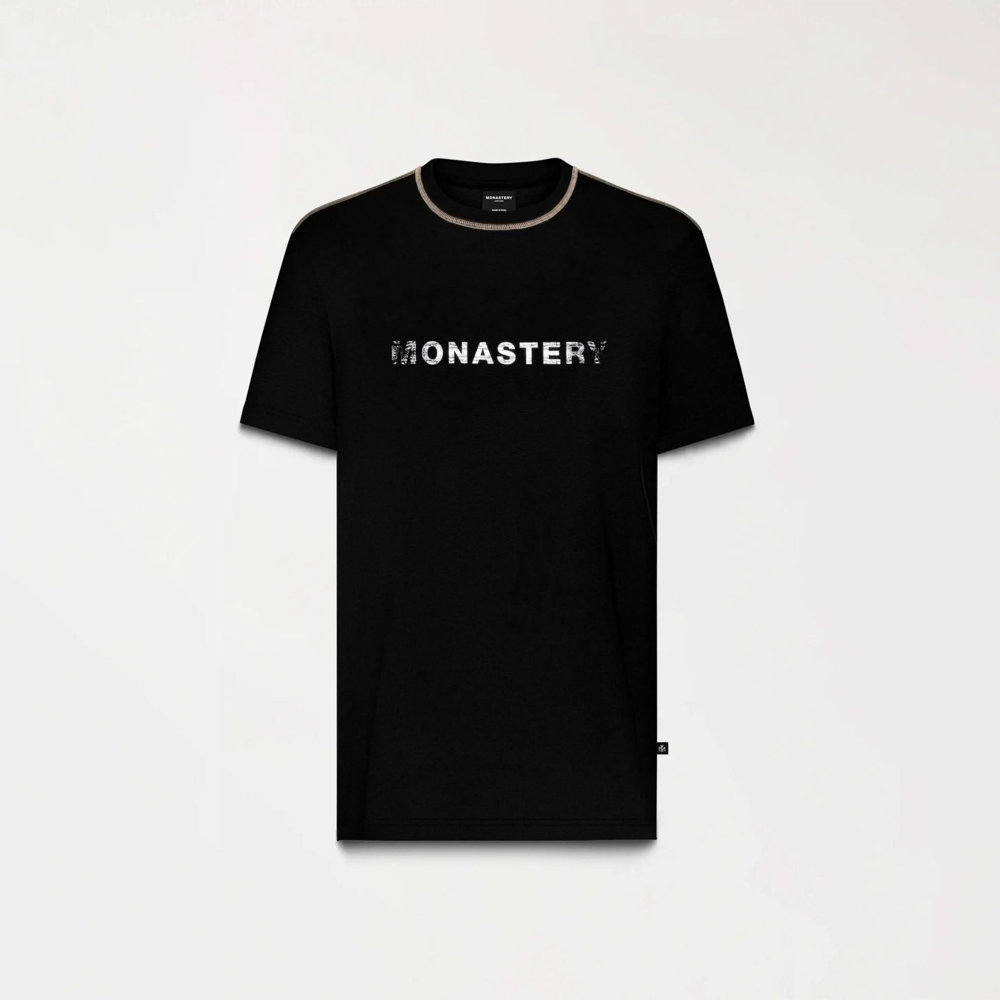 WESLEY T - SHIRT MEN BLACK - Monastery | Tienda Oficial Colombia