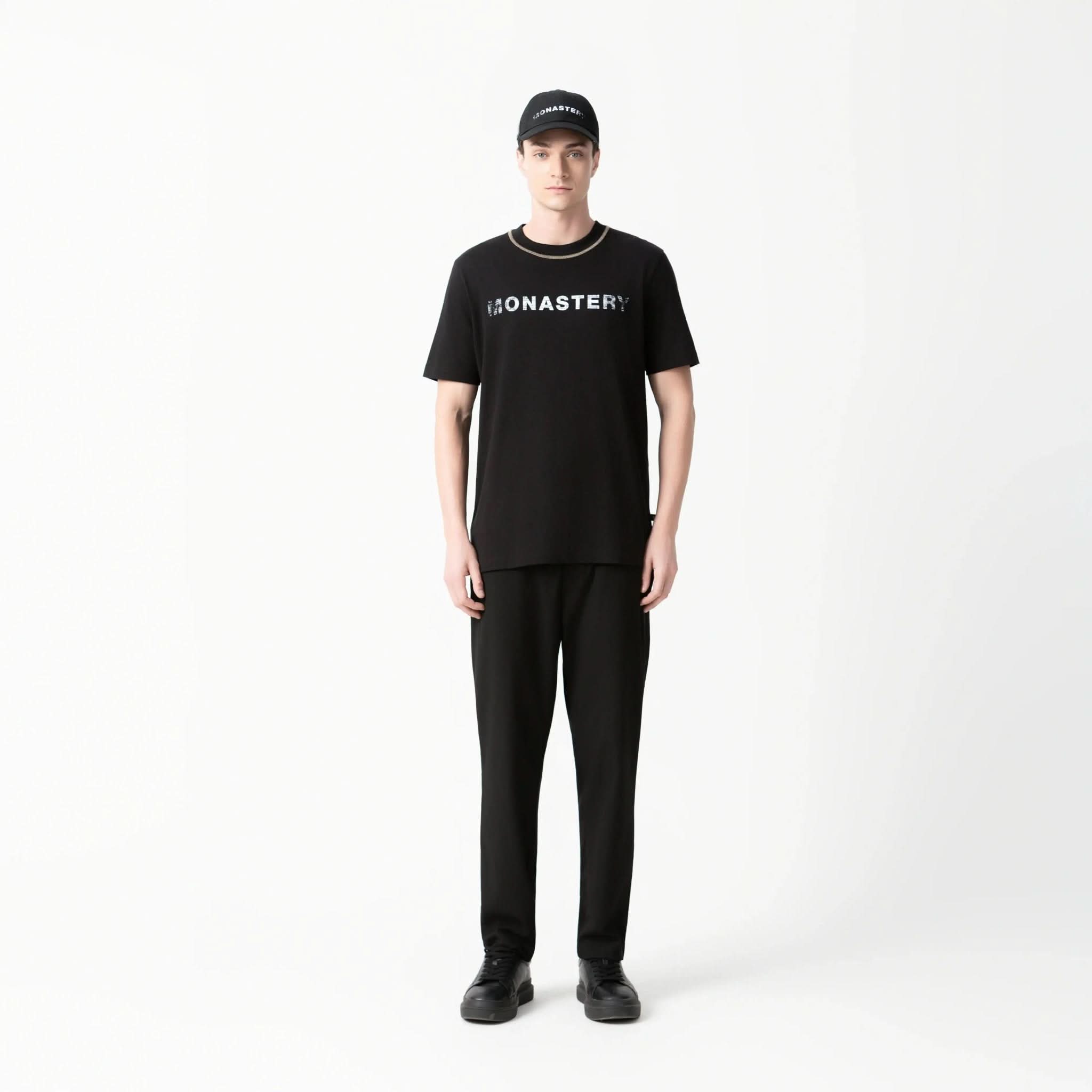 WESLEY T - SHIRT MEN BLACK - Monastery | Tienda Oficial Colombia