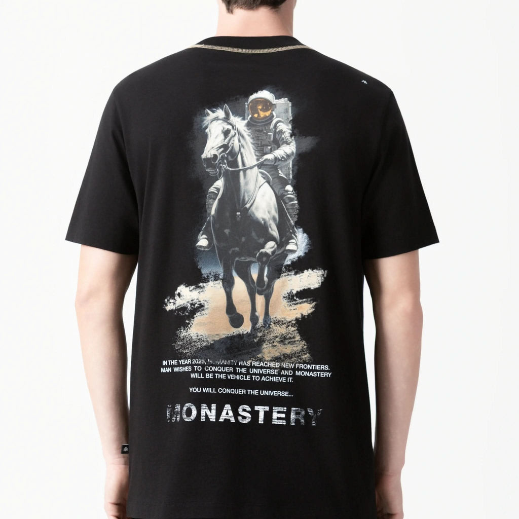 WESLEY T - SHIRT MEN BLACK - Monastery | Tienda Oficial Colombia