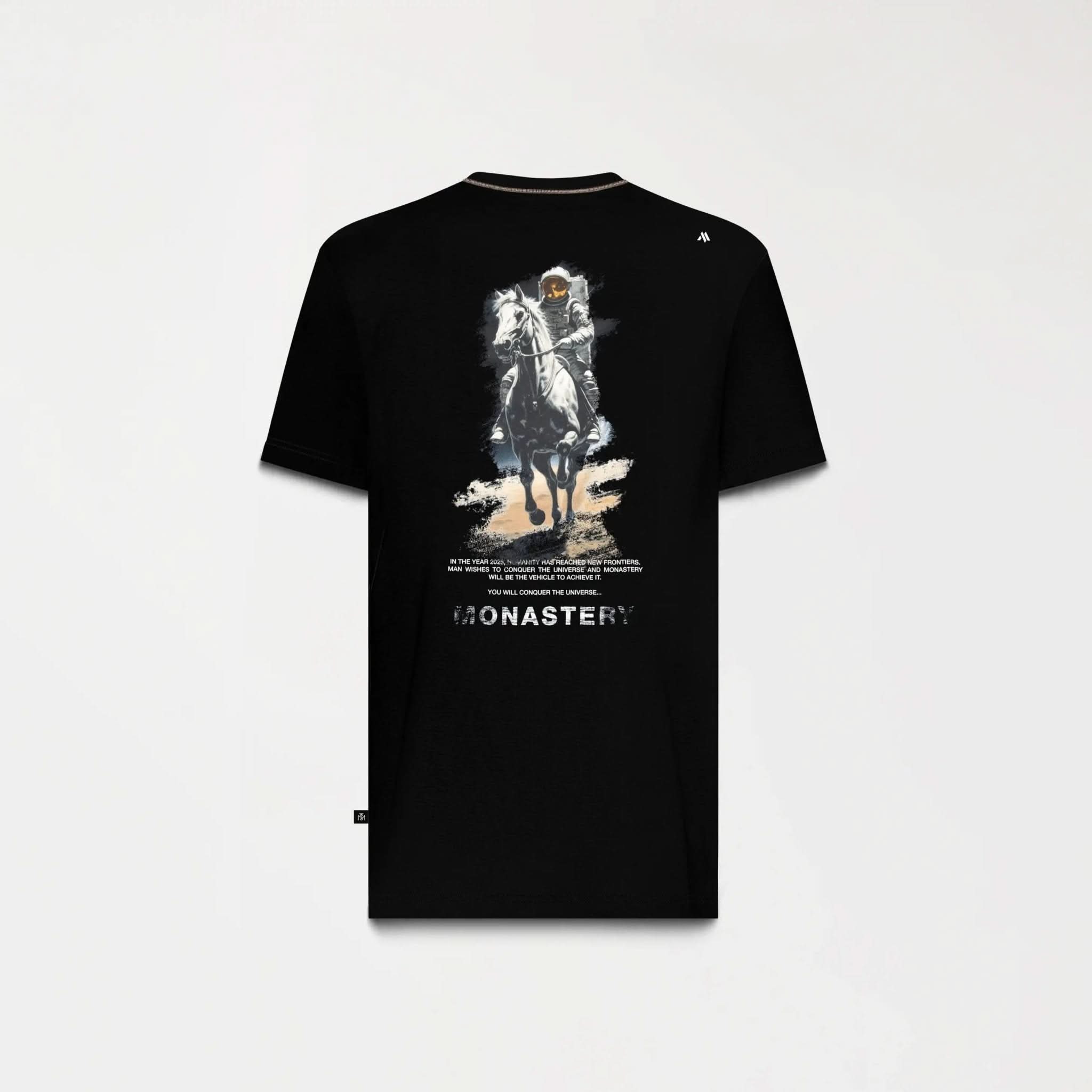 WESLEY T - SHIRT MEN BLACK - Monastery | Tienda Oficial Colombia