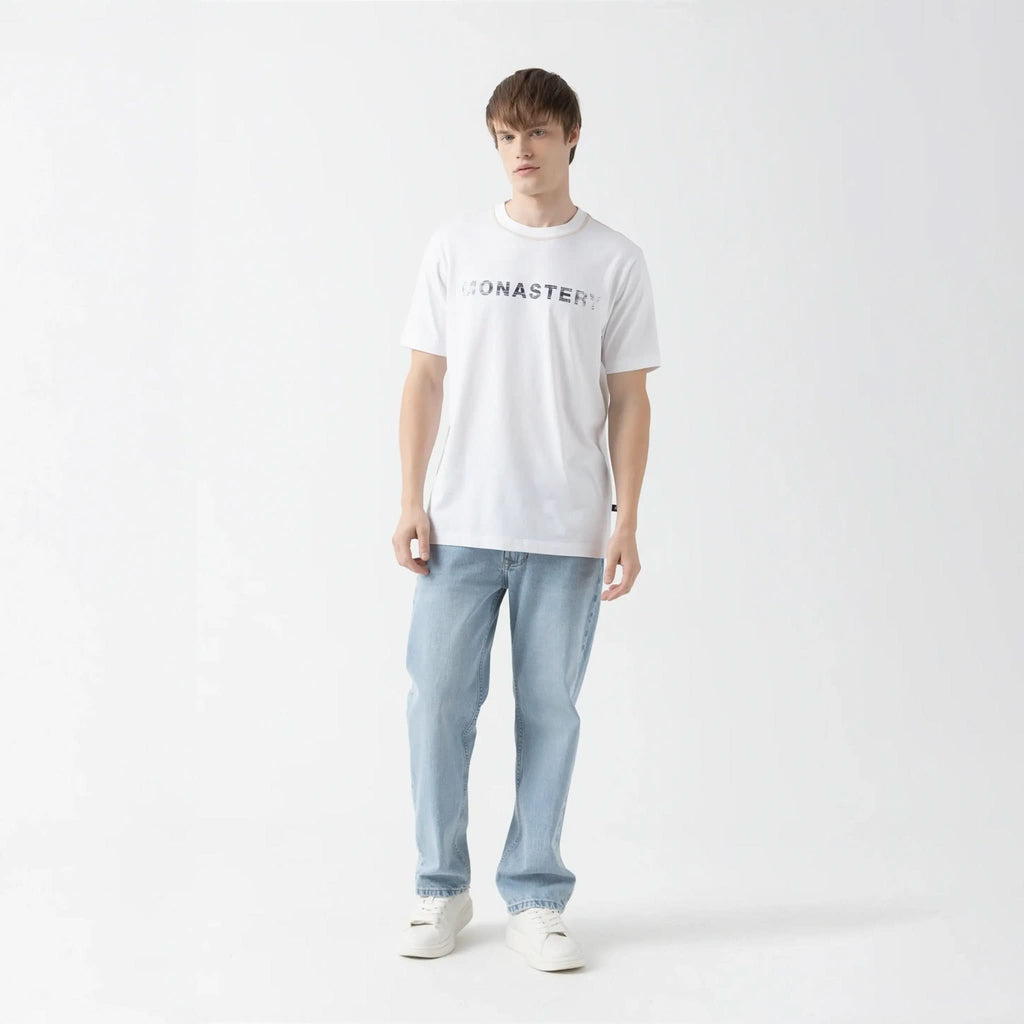WESLEY T - SHIRT MEN WHITE - Monastery | Tienda Oficial Colombia