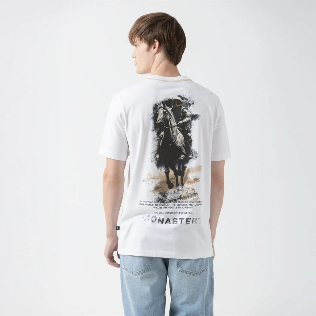 WESLEY T - SHIRT MEN WHITE - Monastery | Tienda Oficial Colombia