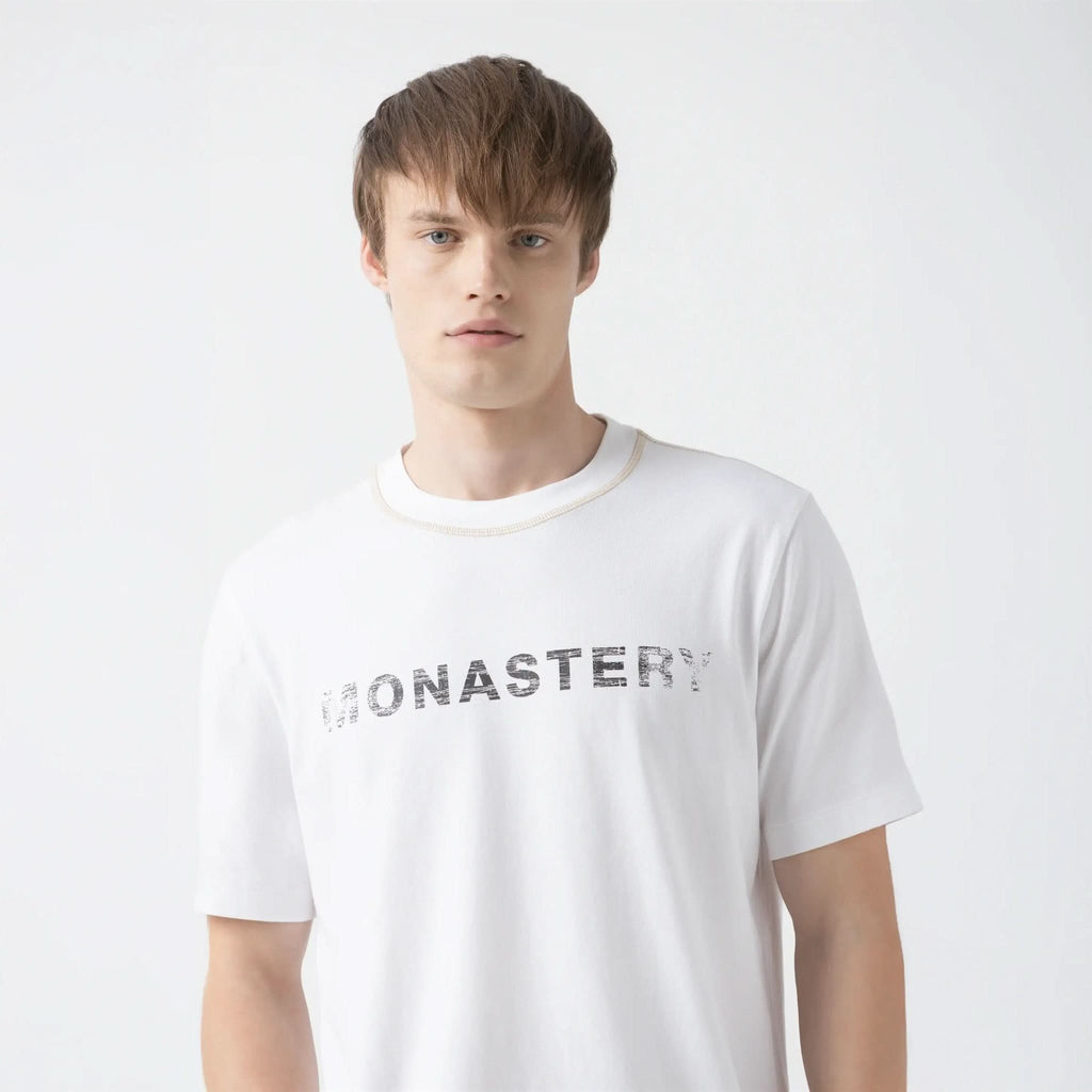 WESLEY T - SHIRT MEN WHITE - Monastery | Tienda Oficial Colombia