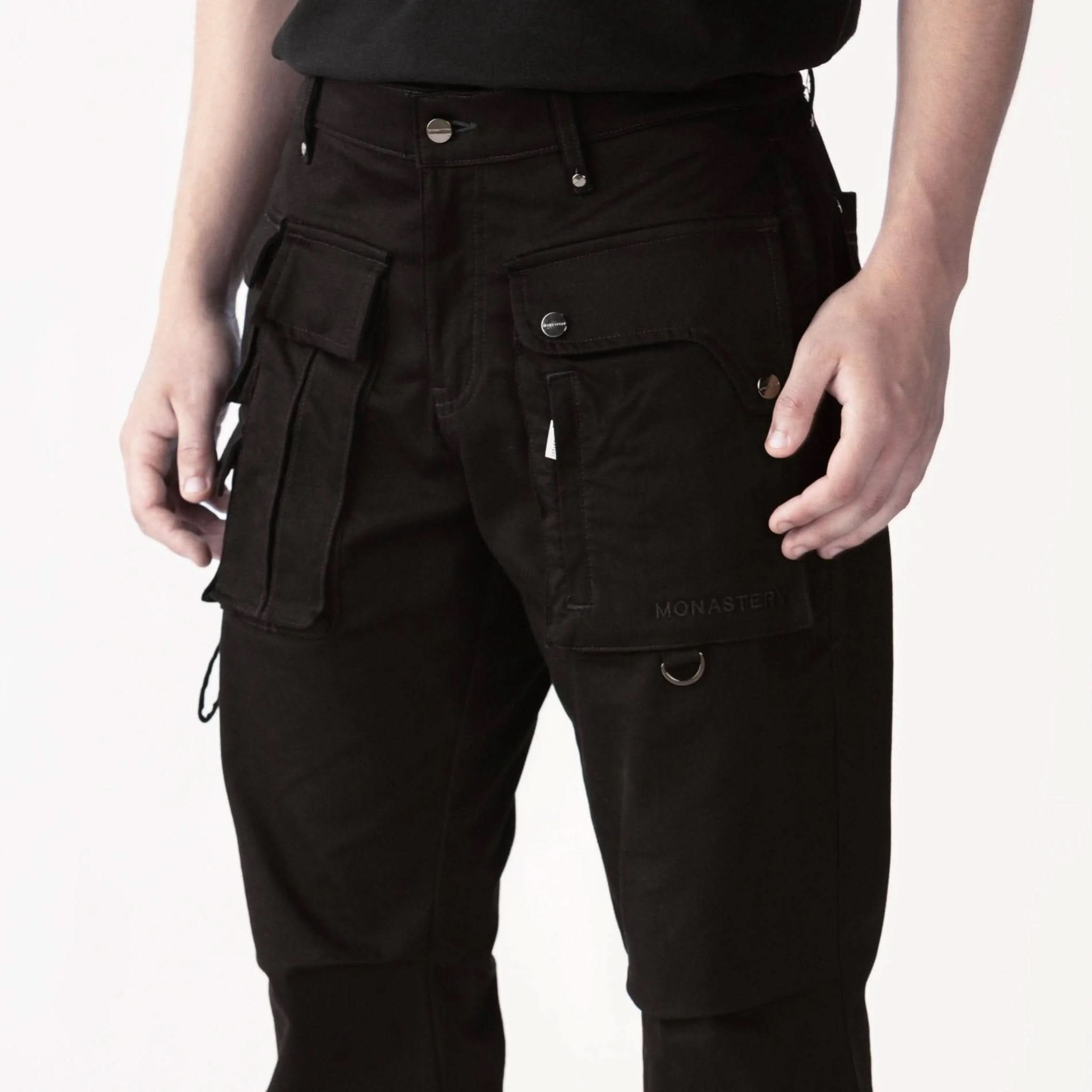 WHITMORE PANT CARGO MEN BLACK 36 - Monastery | Tienda Oficial Colombia