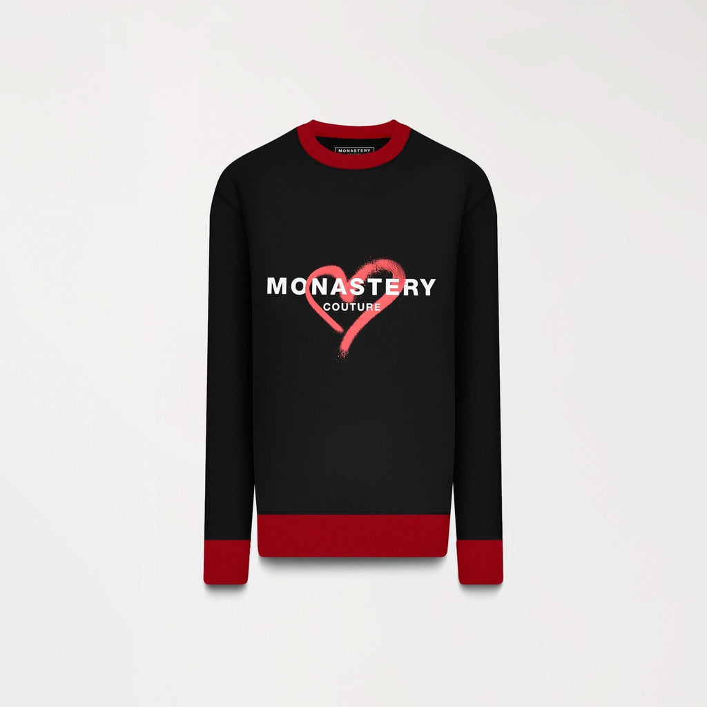 XENA BLACK SWEATSHIRTS OVERSIZED - Monastery | Tienda Oficial Colombia