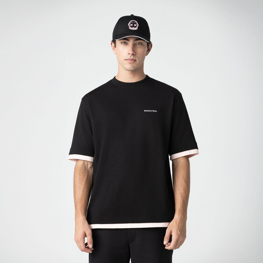 ZAHIR T - SHIRT OVERSIZED MEN BLACK - Monastery | Tienda Oficial Colombia
