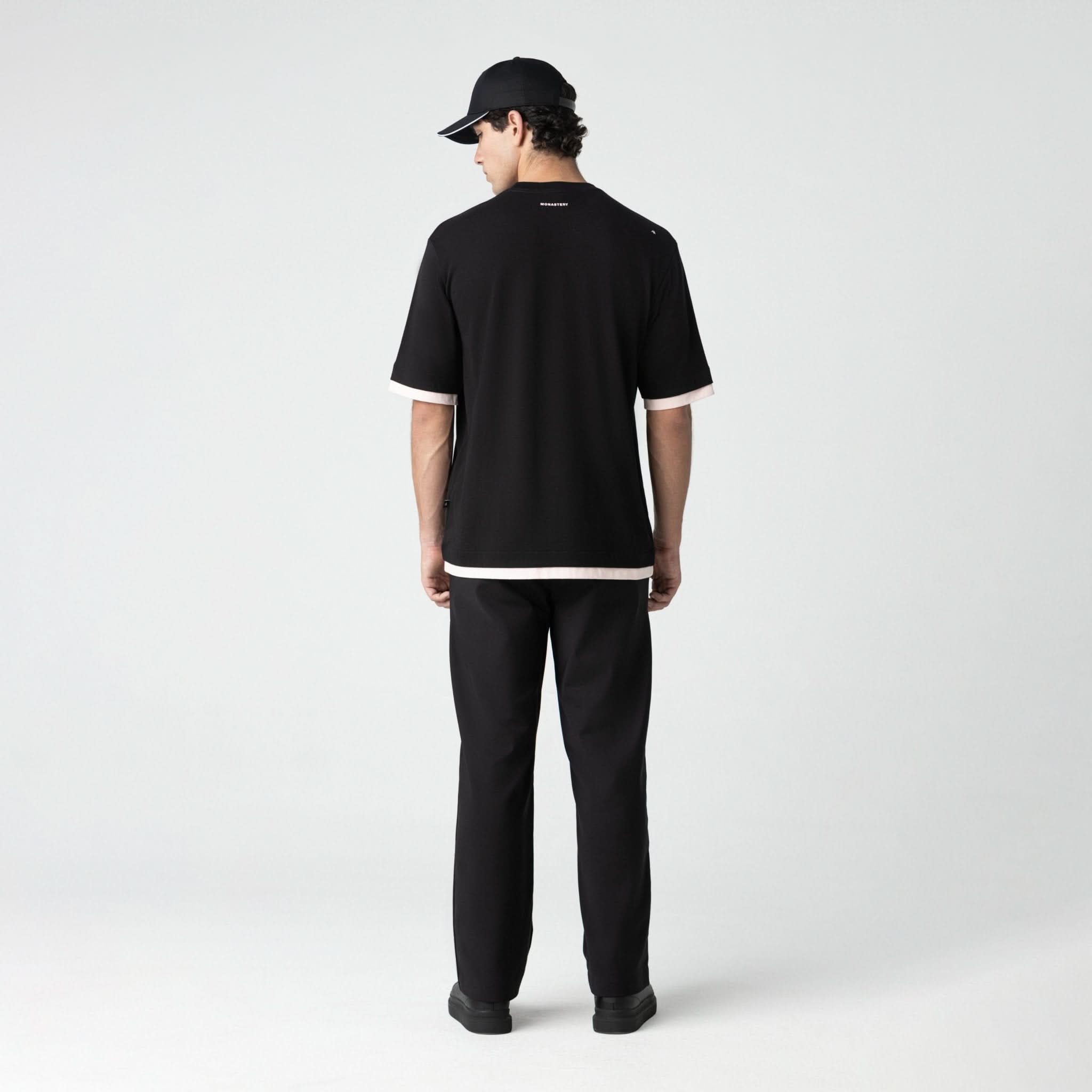 ZAHIR T - SHIRT OVERSIZED MEN BLACK - Monastery | Tienda Oficial Colombia