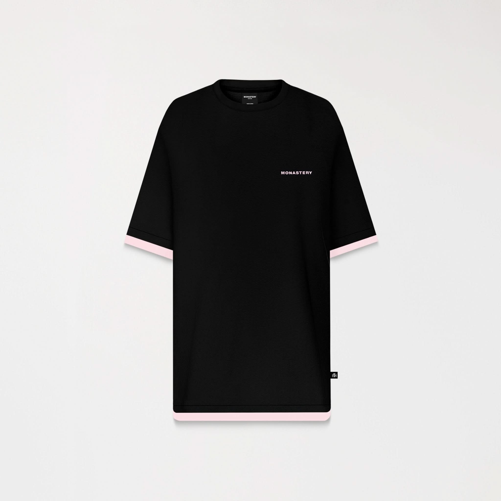 ZAHIR T - SHIRT OVERSIZED MEN BLACK - Monastery | Tienda Oficial Colombia