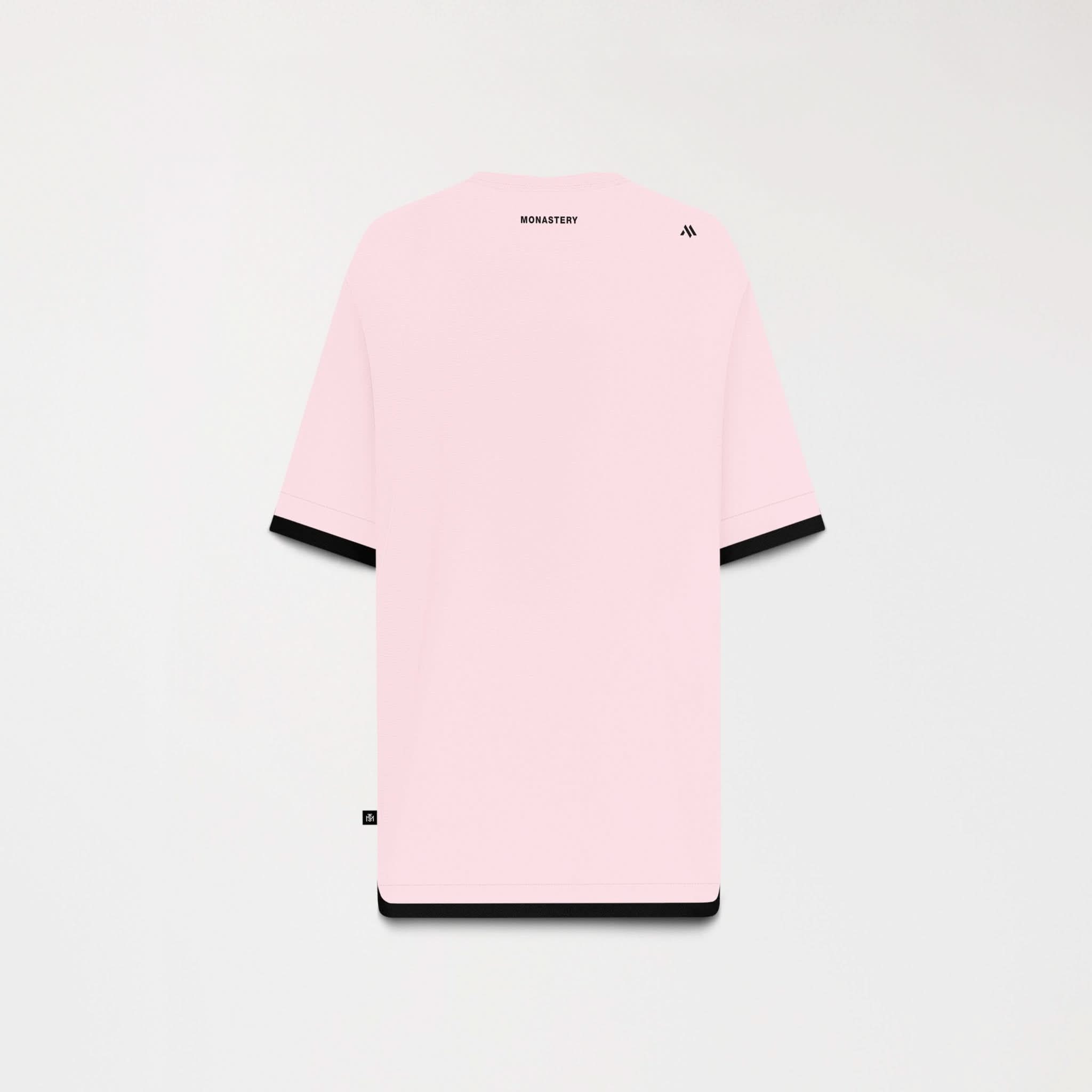 ZAHIR T - SHIRT OVERSIZED MEN ROSE QUARTZ - Monastery | Tienda Oficial Colombia