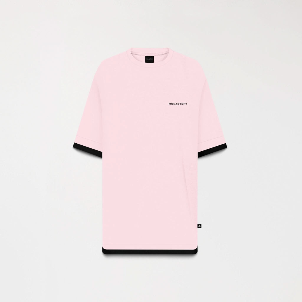 ZAHIR T - SHIRT OVERSIZED MEN ROSE QUARTZ - Monastery | Tienda Oficial Colombia