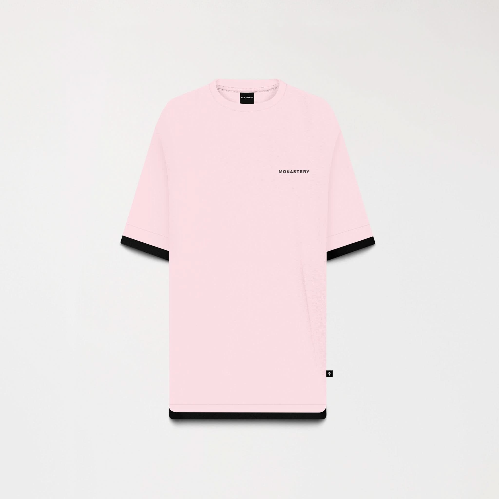 ZAHIR T - SHIRT OVERSIZED MEN ROSE QUARTZ - Monastery | Tienda Oficial Colombia