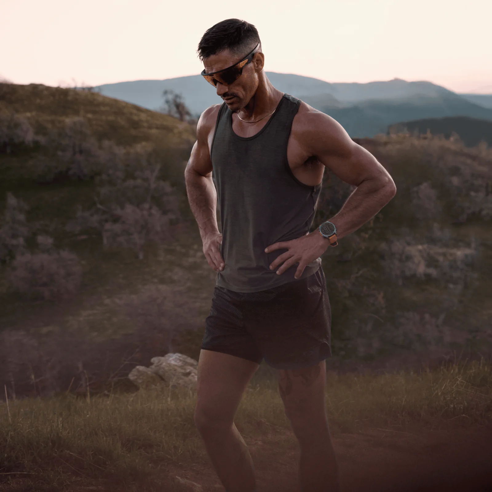Corredor con Oakley Meta Vanguard